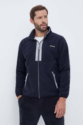 Fleecová mikina Columbia M Backbowl FZ Fleece Res černá barva, 2053853