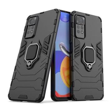 Ring Armor plastový kryt na Xiaomi Redmi Note 11 Pro / 11 Pro Plus , černý (HUR245064)