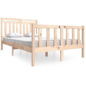Rám postele masivní dřevo 135 × 190 cm Double, 3100694 (3100694)
