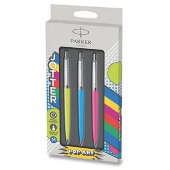 PARKER Jotter Originals Pop Art Lime/Blue/Pink - balení 3 ks (2141359)