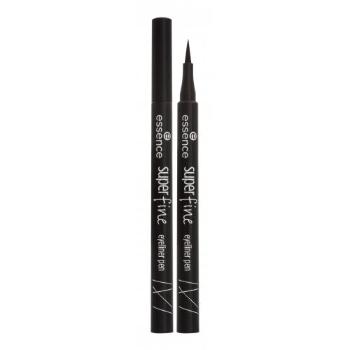 Essence Superfine Eyeliner Pen 1 ml oční linka pro ženy 01 Deep Black fix v tužce