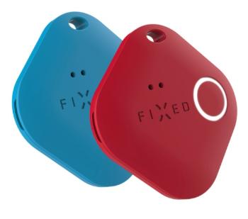 Fixed Smart tracker Smile PRO Duo Pack modrý + červený 2 ks