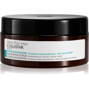 Collistar Hair Niacinamide Scrub Exfoliating Oil Control peeling na vlasovou pokožku 250 g