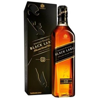 Johnnie Walker Black Label 12y 0,7l 40% + 2x sklo GB (5000267182483)