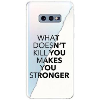iSaprio Makes You Stronger pro Samsung Galaxy S10e (maystro-TPU-gS10e)