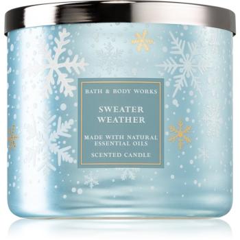 Bath & Body Works Sweater Weather vonná svíčka 411 g