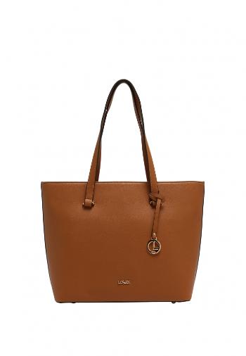 L.CREDI Filippa Shopper Cognac