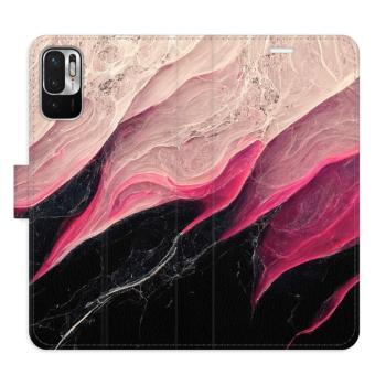 Flipové pouzdro iSaprio - BlackPink Marble - Xiaomi Redmi Note 10 5G