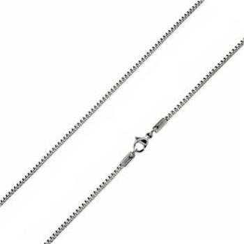 Šperky4U Ocelový řetízek čtvercový, tl. 1 mm - OPE1007-010-55