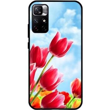 TopQ Xiaomi Redmi Note 11 silikon Tulips 67368 (Sun-67368)