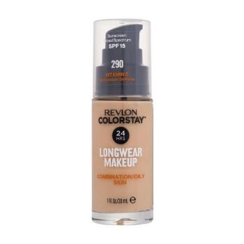 Revlon Colorstay Combination Oily Skin SPF15 30 ml make-up pro ženy 290 Natural Ochre na smíšenou pleť; na mastnou pleť; na problematickou pleť s akné