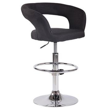 BHM Germany Barová židle Jaen, textil, černá (C1006441)