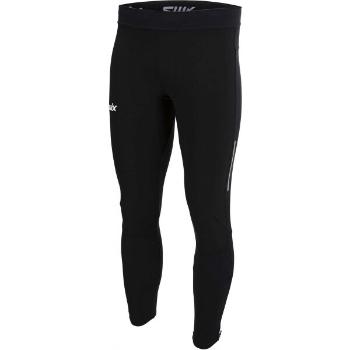 Swix FOCUS WIND TIGHTS Prodyšné elastické pánské kalhoty, černá, velikost L