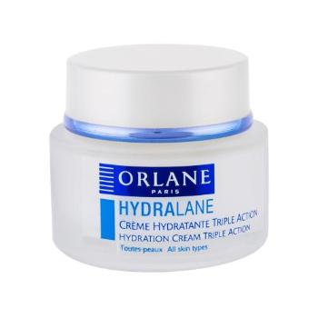 Orlane Hydralane Hydrating Cream Triple Action 50 ml denní pleťový krém poškozená krabička na všechny typy pleti; na dehydratovanou pleť
