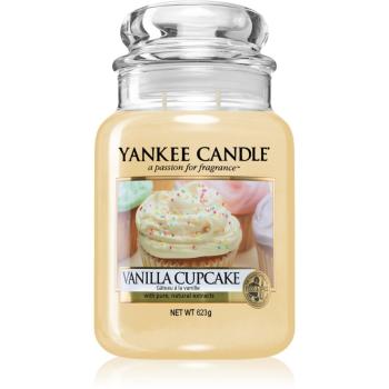 Yankee Candle Vanilla Cupcake vonná svíčka Classic střední 623 g