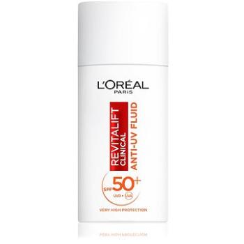 L'ORÉAL PARIS Revitalift Clinical Denní Anti-UV Fluid s velmi vysokou ochranou s SPF50+ a vitaminem  (3600524103330)