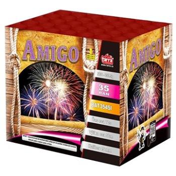 TARRA pyrotechnic Baterie výmetnic - amigo, 35 ran, 1 × 1 (BAT3545I)