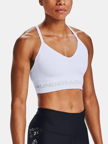 Under Armour Seamless Low Long Podprsenka Bílá