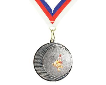 Medaile Medvěd s dárkem