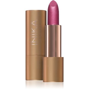 INIKA Organic Creamy Lipstick krémová hydratační rtěnka odstín Flushed 4,2 g