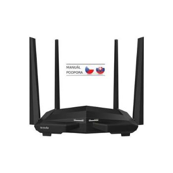 Tenda AC10U WiFi AC Router 1200Mb/s, 1x USB, 1x GWAN, 3x GLAN, VPN, WISP, Universal Repeater, 4x5dBi, AC10U