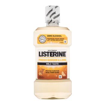 Listerine Fresh Ginger & Lime Mild Taste Mouthwash 500 ml ústní voda unisex
