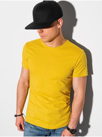 Pánské tričko bez potisku S1370 - žlutá