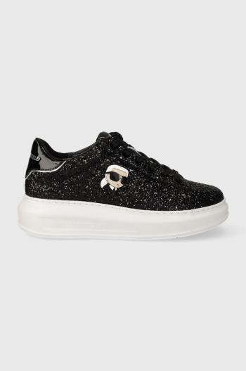 Sneakers boty Karl Lagerfeld KAPRI černá barva, KL62573N