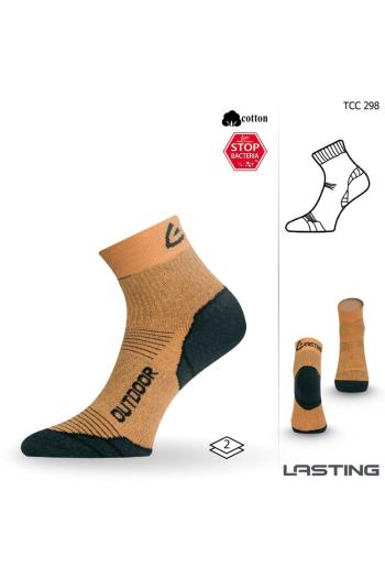Lasting TCC 298 žlutá funkční ponožky Velikost: (42-45) L ponožky