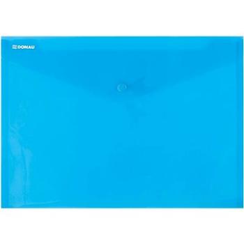 DONAU plastové, zakládací, s drukem, A4, transparentně modrá - balení 12 ks (8544001PL-10)