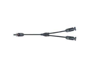 Kabel TIPA MC4 rozbočení 1x zdířka/ 2x konektor 30cm