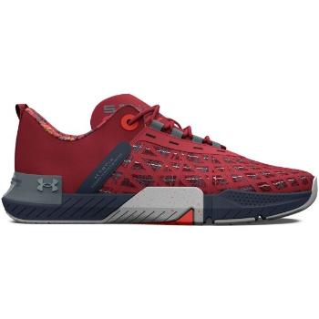 Under Armour TRIBASE REIGN 5 Q1 Pánské tréninkové boty, červená, velikost 45