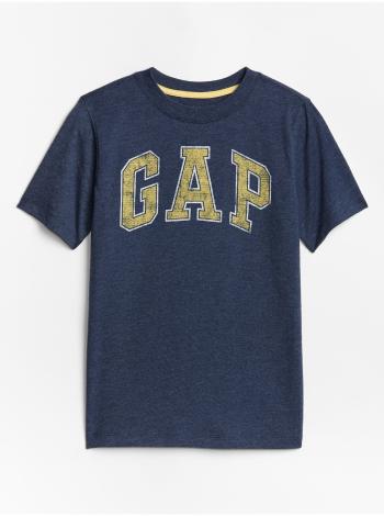 Modré klučičí tričko GAP Logo t-shirt