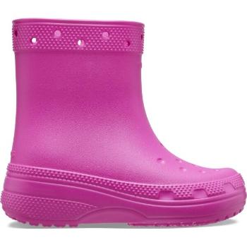 Crocs CLASSIC BOOT T Dívčí holínky, růžová, velikost 25/26