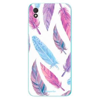 Odolné silikonové pouzdro iSaprio - Feather Pattern 10 - Xiaomi Redmi 9A