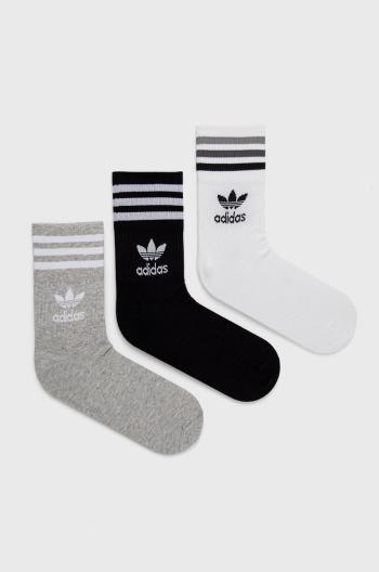 Ponožky adidas Originals (3-pack) HC9554 bílá barva