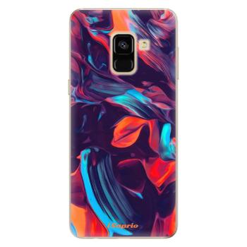 Odolné silikonové pouzdro iSaprio - Color Marble 19 - Samsung Galaxy A8 2018