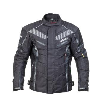 Pánská moto bunda W-TEC Kamicer  černo-šedá  3XL