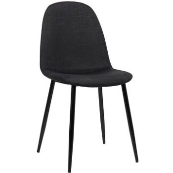 BHM Germany Jídelní židle Napier, textil, černá (C1006337)