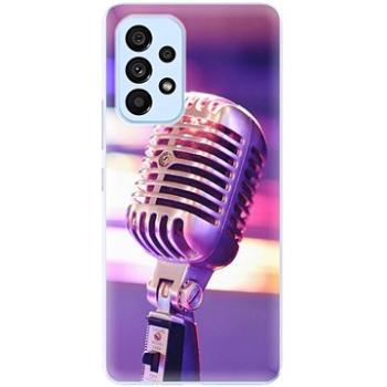 iSaprio Vintage Microphone pro Samsung Galaxy A73 5G (vinm-TPU3-A73-5G)