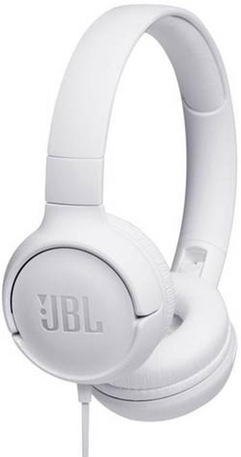 Sluchátka On Ear JBL Tune 500 JBLT500WHT, bílá