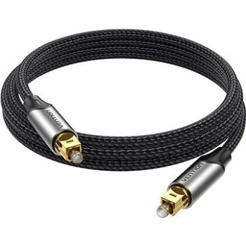 Vention Optical Fiber Toslink Audio Cable Aluminum Alloy Type 2M Gray (BAVHH)