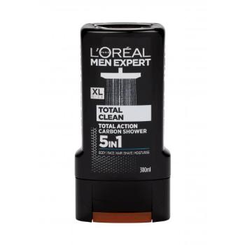 L'Oréal Paris Men Expert Total Clean 5 in 1 300 ml sprchový gel pro muže