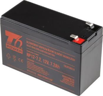 T6 power NP12-7.2 12V 7,2Ah, T6UPS0024