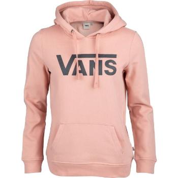 Vans WM DROP V LOGO HOODIE Dámská mikina, lososová, velikost XS