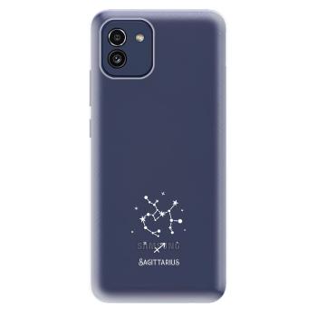 Odolné silikonové pouzdro iSaprio - čiré - Střelec - Samsung Galaxy A03