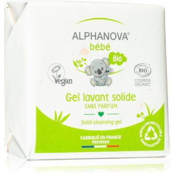 Alphanova Baby Bio tuhý sprchový gel pro děti od narození 100 g