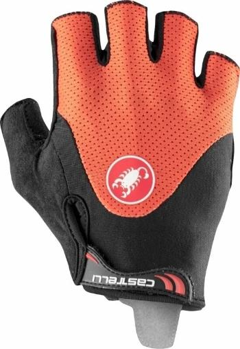 Castelli Arenberg Gel 2 Gloves Fiery Red/Black XS Cyklistické rukavice