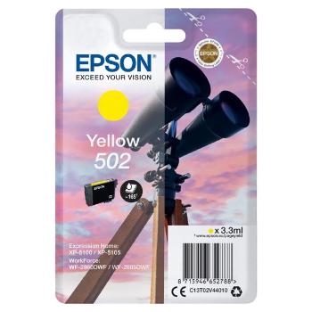 EPSON C13T02V44010 - originální cartridge, žlutá, 3,3ml