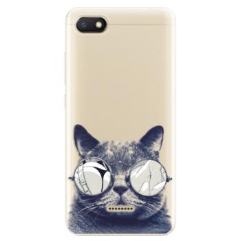 Odolné silikonové pouzdro iSaprio - Crazy Cat 01 - Xiaomi Redmi 6A